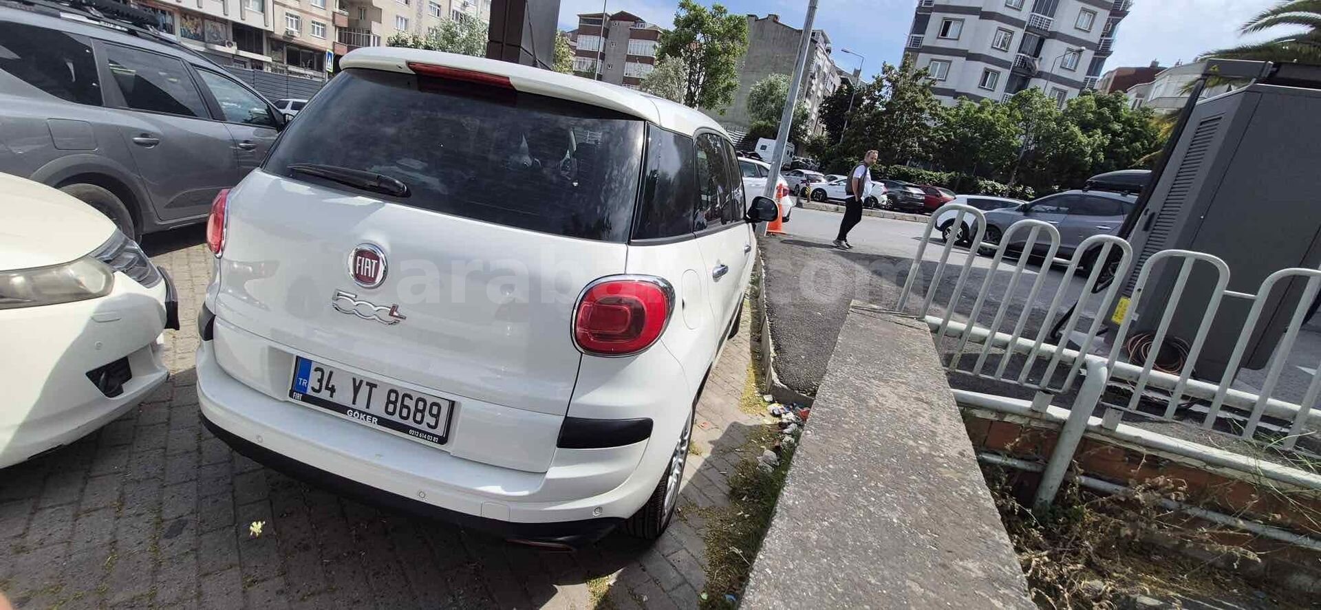 Sahibinden Fiat 500 Ailesi 500L 1.3 Mjet PopStar 2017 Model İstanbul 95.000 km Beyaz 3