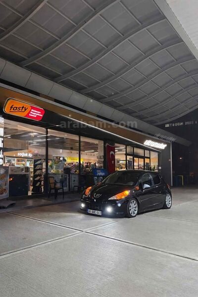 Sahibinden Peugeot 207 1.6 HDi Dynamic 2008 Model Iğdır 250.000 km Siyah