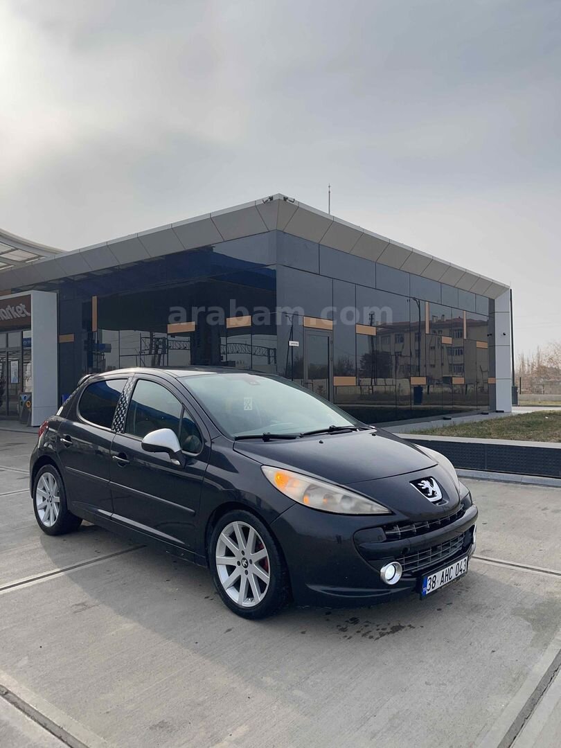 Sahibinden Peugeot 207 1.6 HDi Dynamic 2008 Model Iğdır 250.000 km Siyah 2