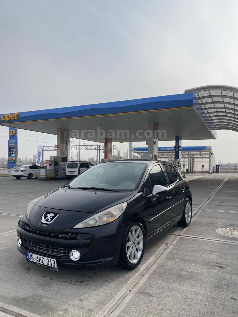 Sahibinden Peugeot 207 1.6 HDi Dynamic 2008 Model Iğdır 250.000 km Siyah 3