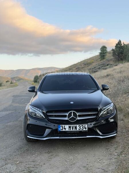 Galeriden Mercedes - Benz C 200 D AMG 2016 Model İstanbul 226.000 km Siyah