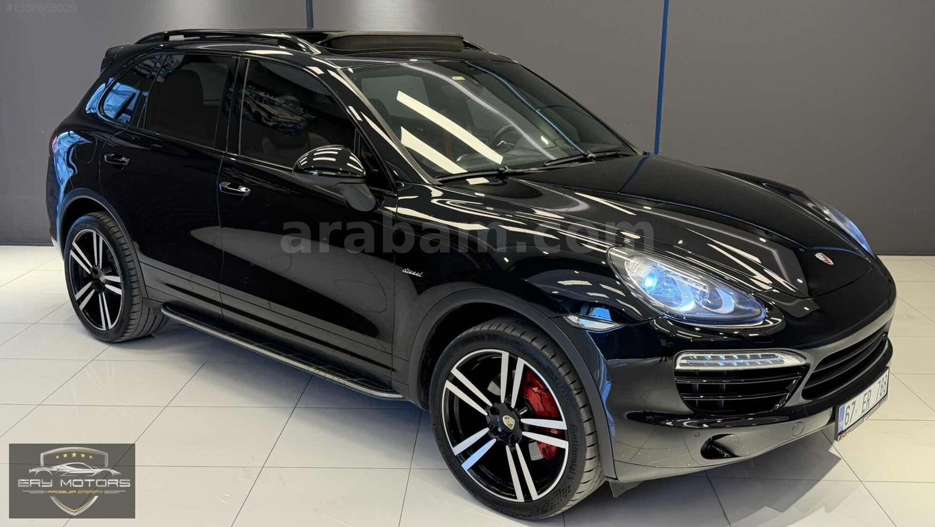 HATASIZ 2013 PORSCHE CAYENNE DİESEL 3.0 V6 CHRONO BLACK EDİTİON 4