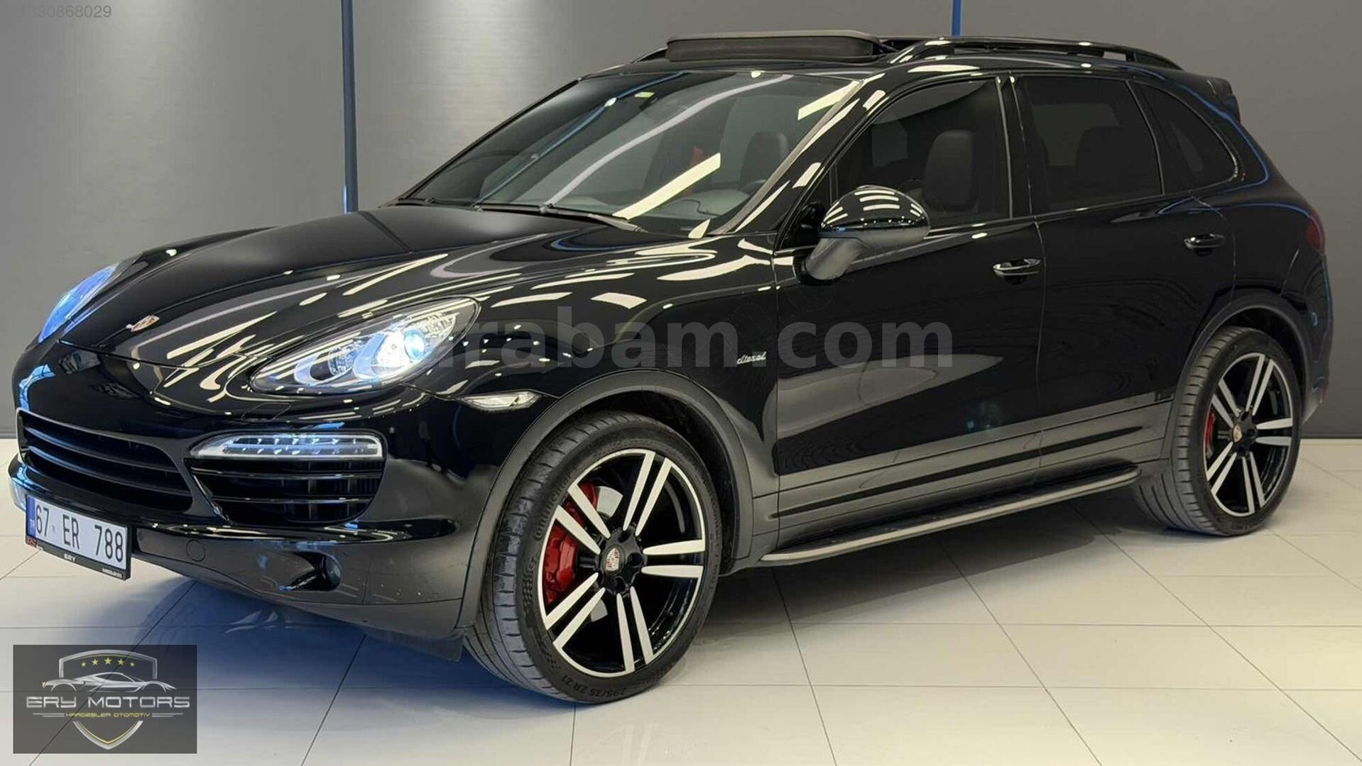 HATASIZ 2013 PORSCHE CAYENNE DİESEL 3.0 V6 CHRONO BLACK EDİTİON 3