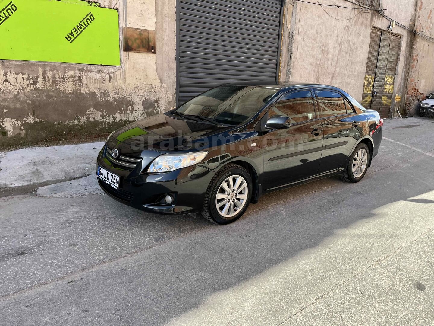 Sahibinden Toyota Corolla 1.4 D-4D Elegant 2008 Model Uşak 216.000 km Siyah 2