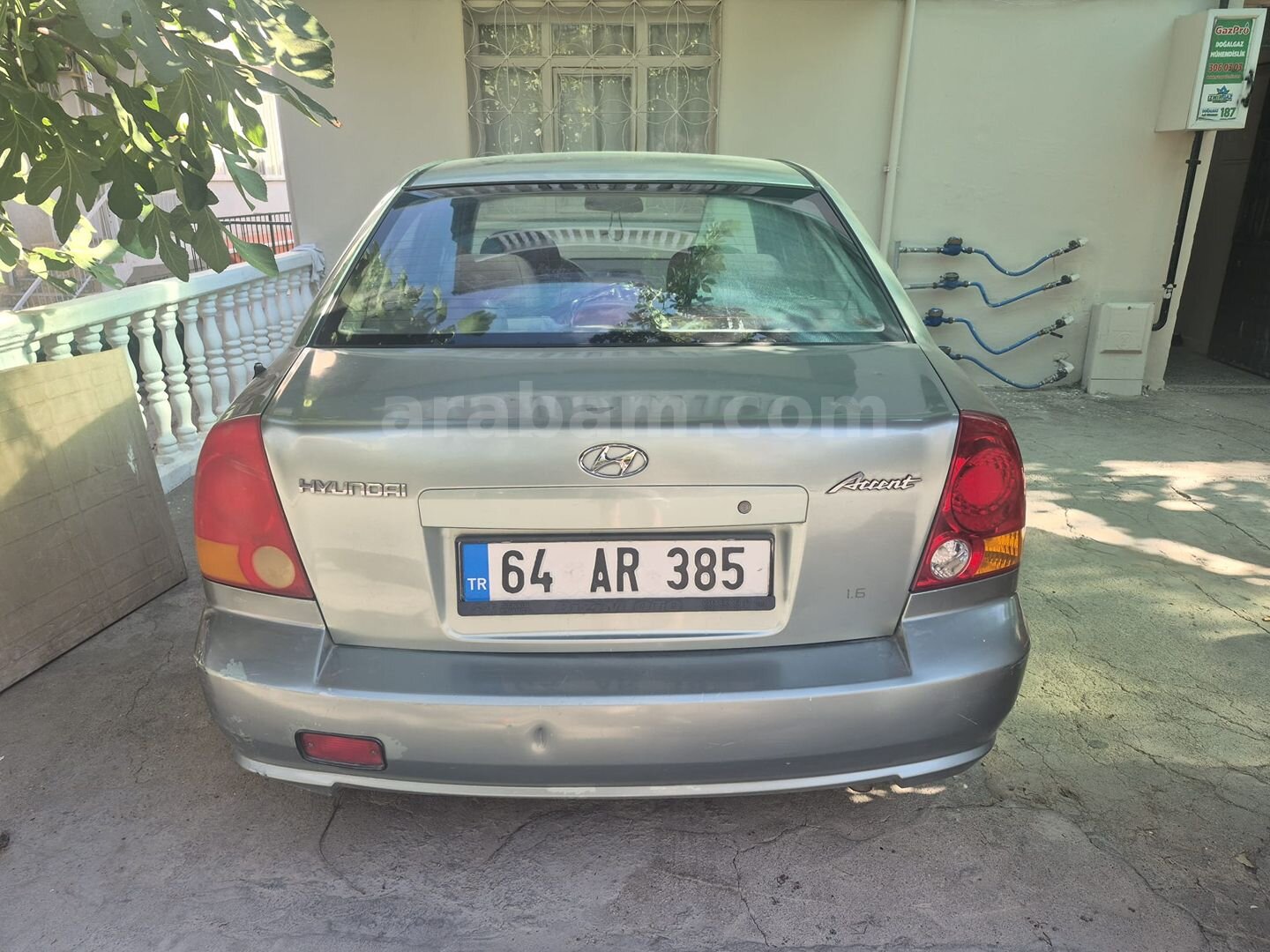 Sahibinden Hyundai Accent 1.6 Admire 2003 Model İzmir 297.000 km Yeşil 3