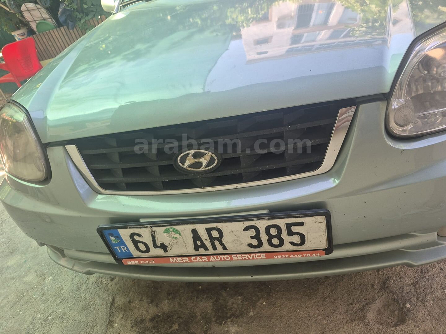 Sahibinden Hyundai Accent 1.6 Admire 2003 Model İzmir 297.000 km Yeşil 4