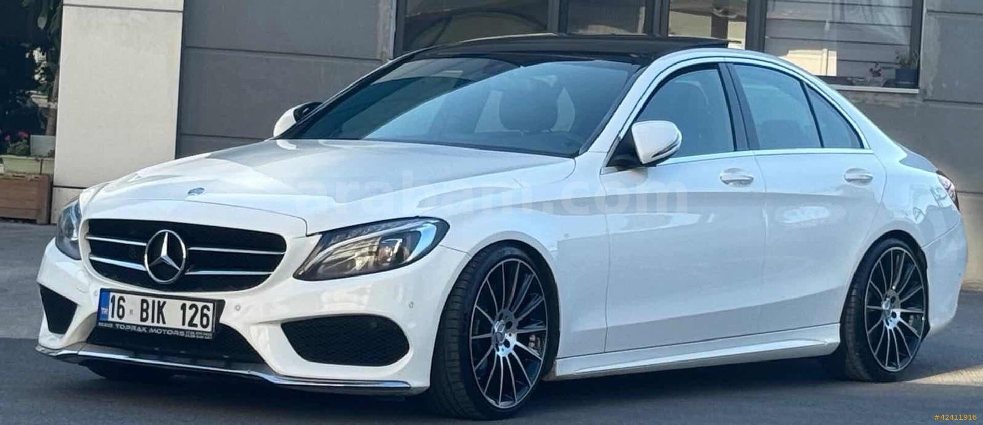 Galeriden Mercedes - Benz C 200 D AMG 2016 Model Kocaeli 277.000 km Beyaz 6