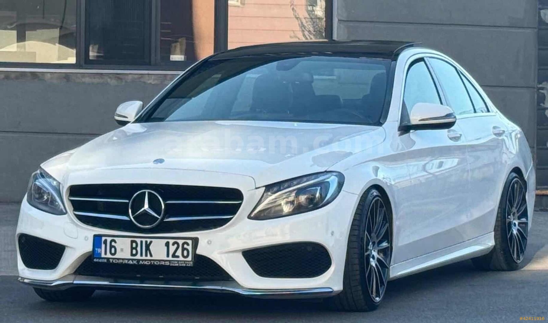 Galeriden Mercedes - Benz C 200 D AMG 2016 Model Kocaeli 277.000 km Beyaz 1