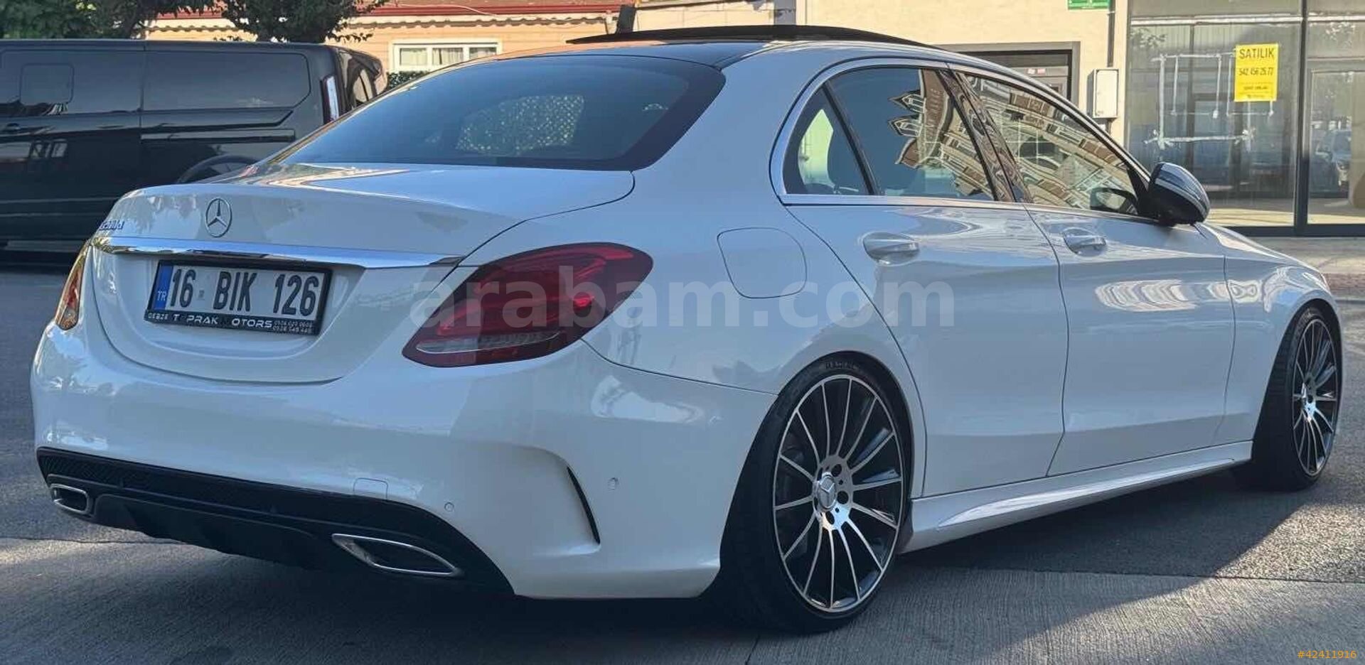 Galeriden Mercedes - Benz C 200 D AMG 2016 Model Kocaeli 277.000 km Beyaz 5
