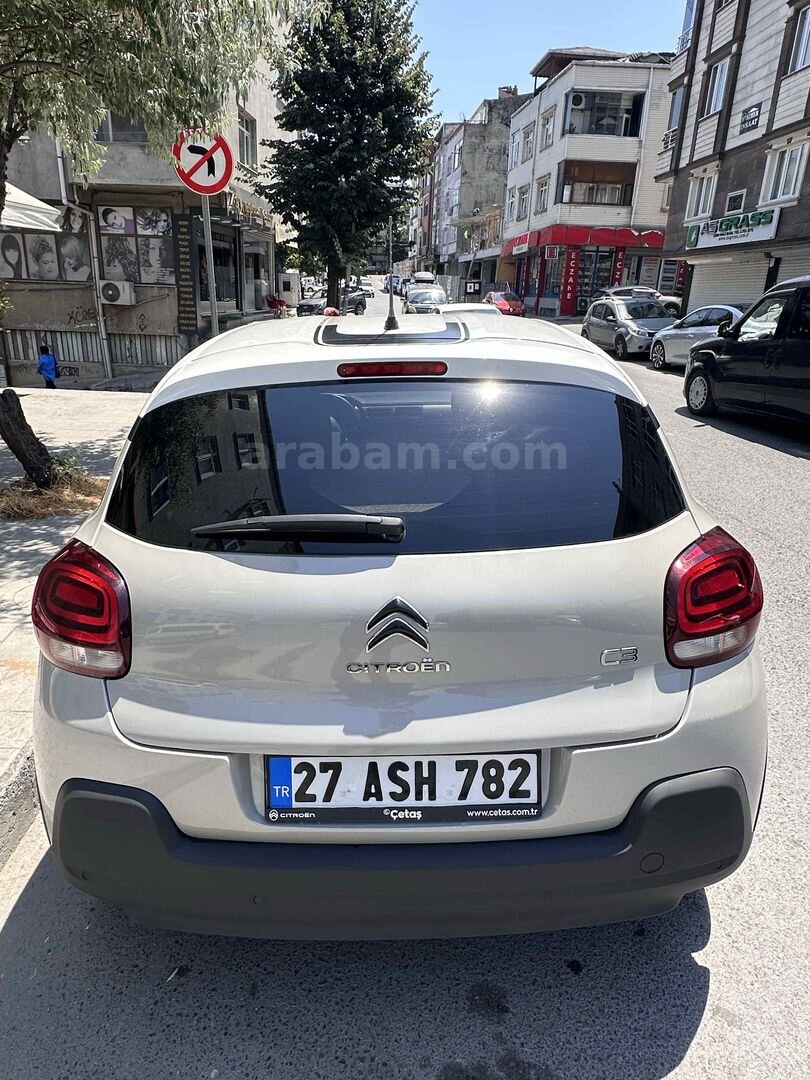 Sahibinden Citroen C3 1.2 PureTech Shine 2023 Model İstanbul 46.000 km Bej 4