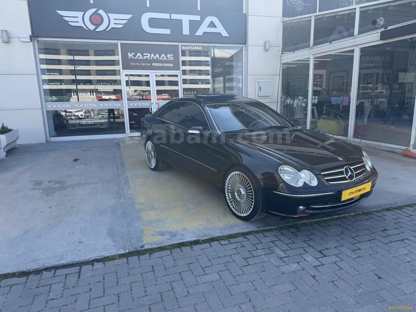 Galeriden Mercedes - Benz CLK 270 CDI Avantgarde 2004 Model Ankara 392.500 km Siyah 3