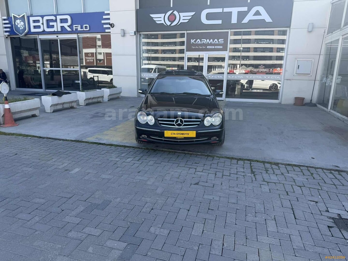 Galeriden Mercedes - Benz CLK 270 CDI Avantgarde 2004 Model Ankara 392.500 km Siyah 2