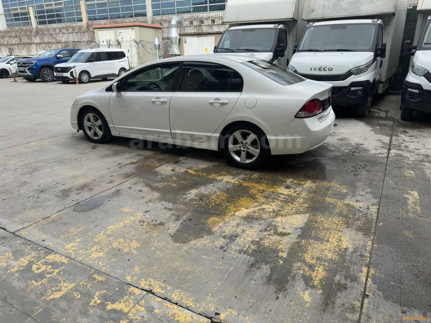 Galeriden Honda Civic 1.6i VTEC Premium 2011 Model Ankara 387.500 km Beyaz 6