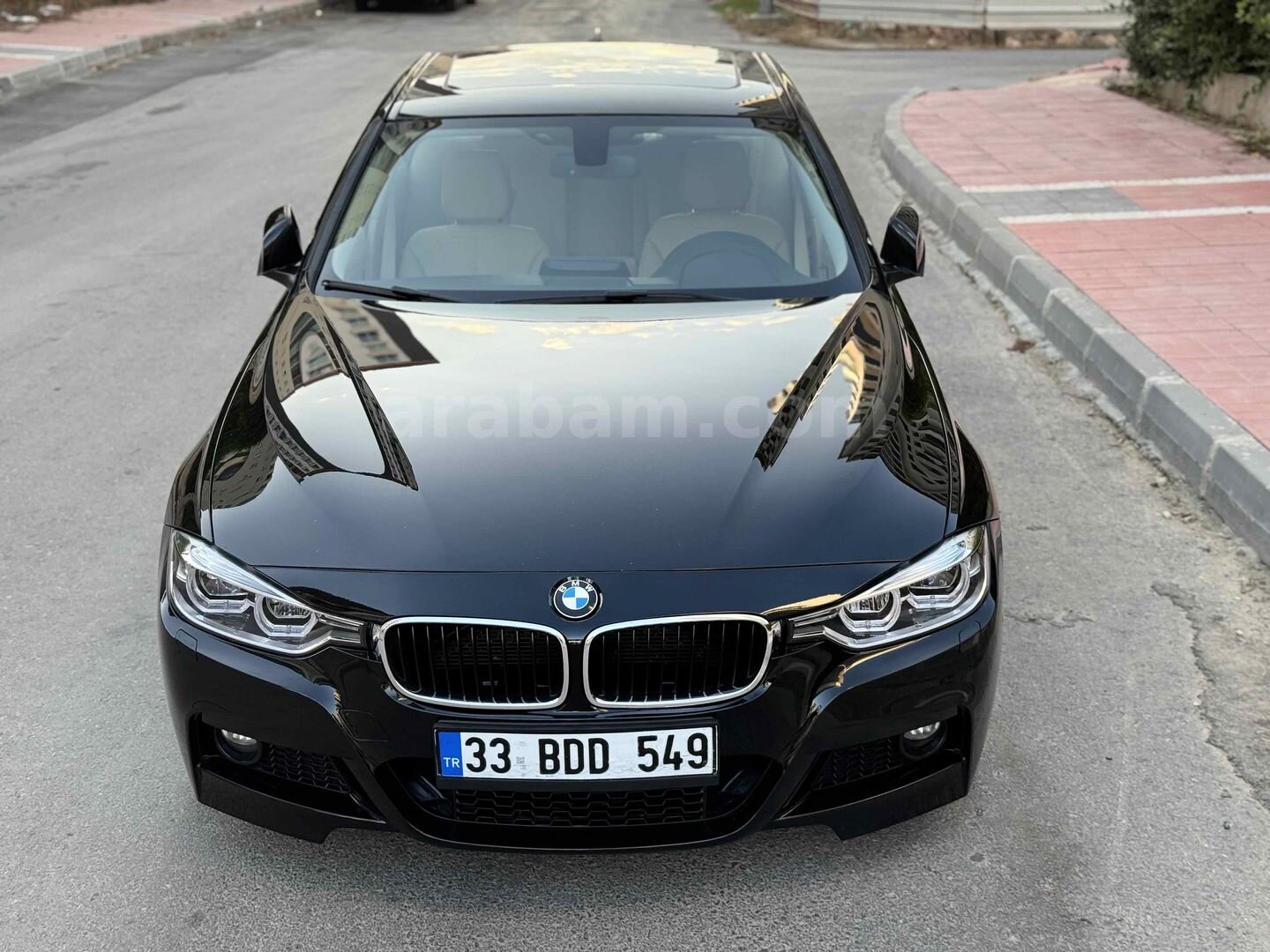 Sahibinden BMW 3 Serisi 320d M Sport 2015 Model Mersin 263.000 km Siyah 2