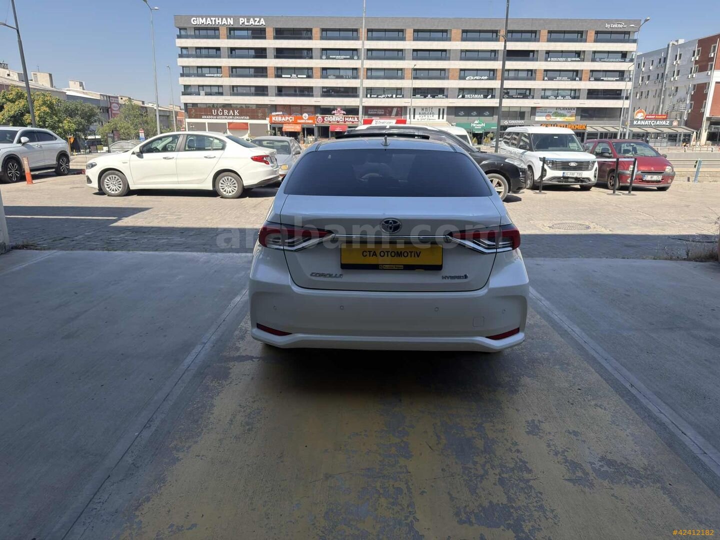 Galeriden Toyota Corolla 1.8 Hybrid Passion X-Pack 2020 Model Ankara 144.700 km Beyaz 6