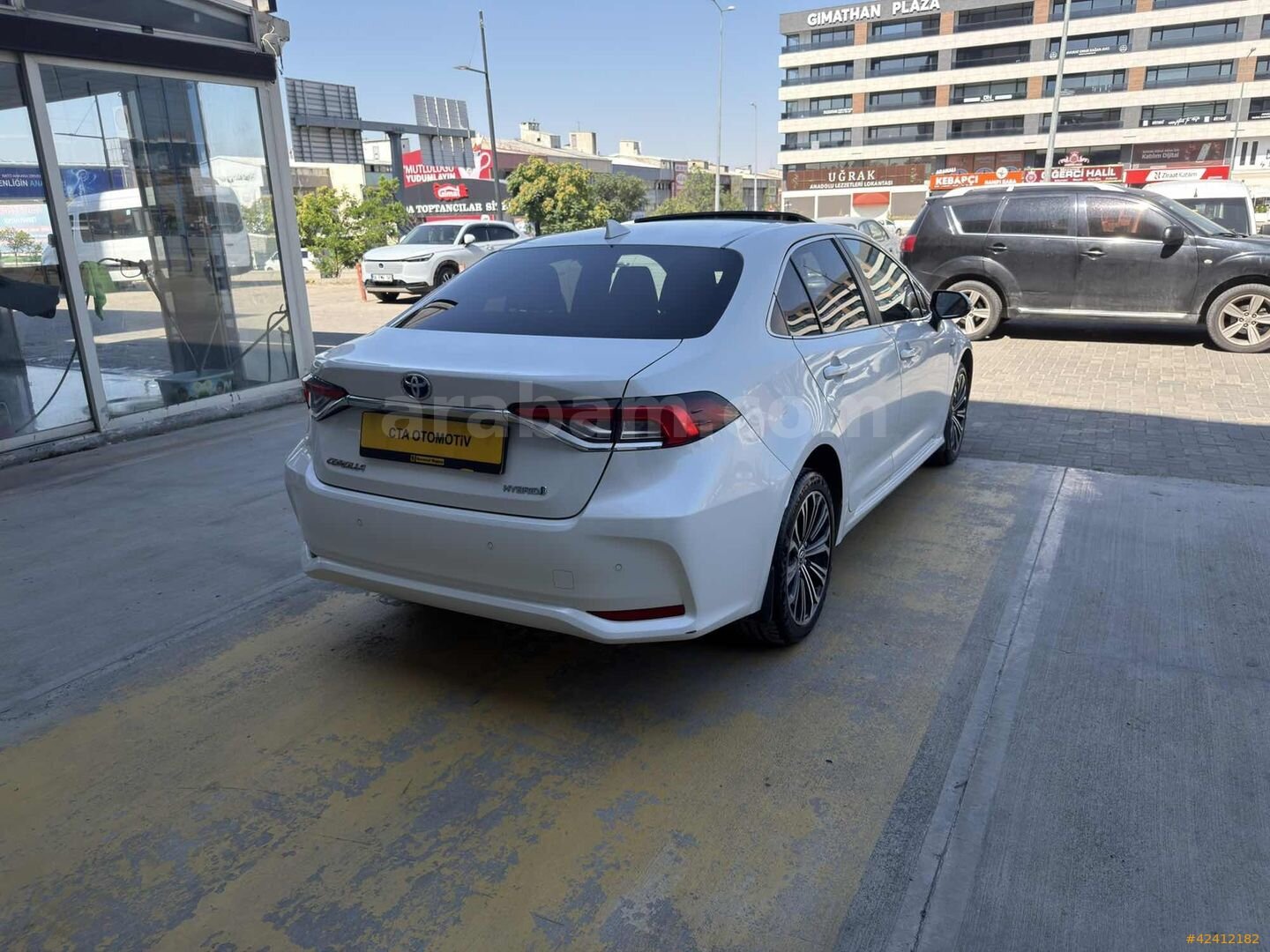 Galeriden Toyota Corolla 1.8 Hybrid Passion X-Pack 2020 Model Ankara 144.700 km Beyaz 7