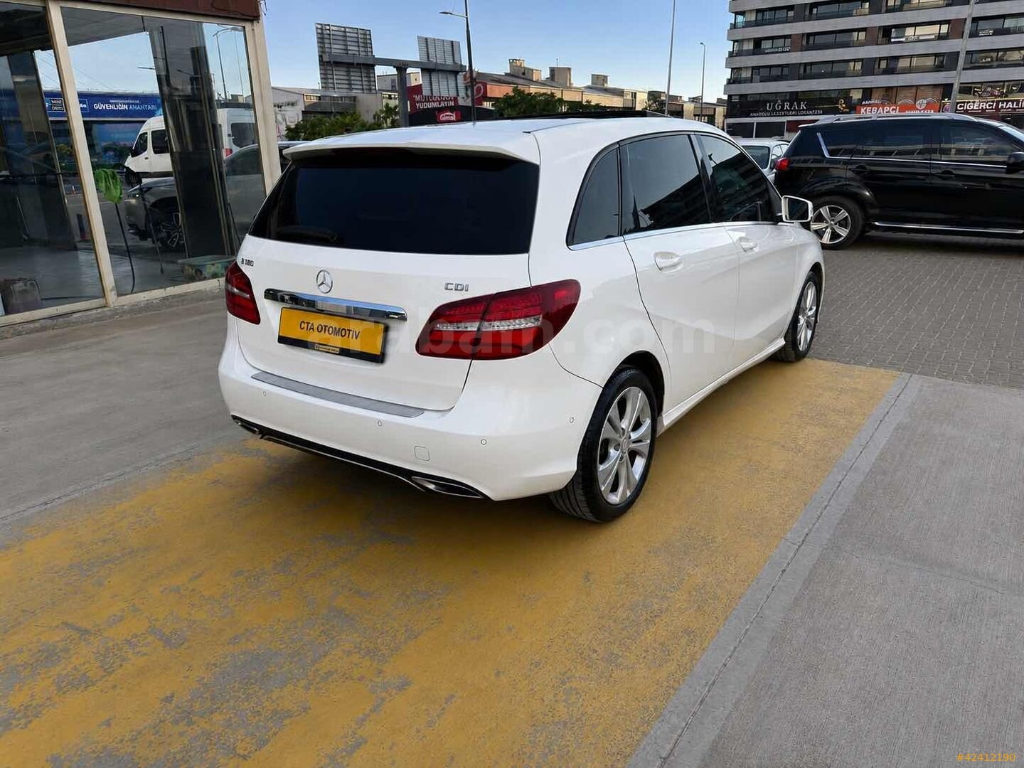 Galeriden Mercedes - Benz B 180 CDI BlueEFFICIENCY Urban 2015 Model Ankara 102.000 km Beyaz 7