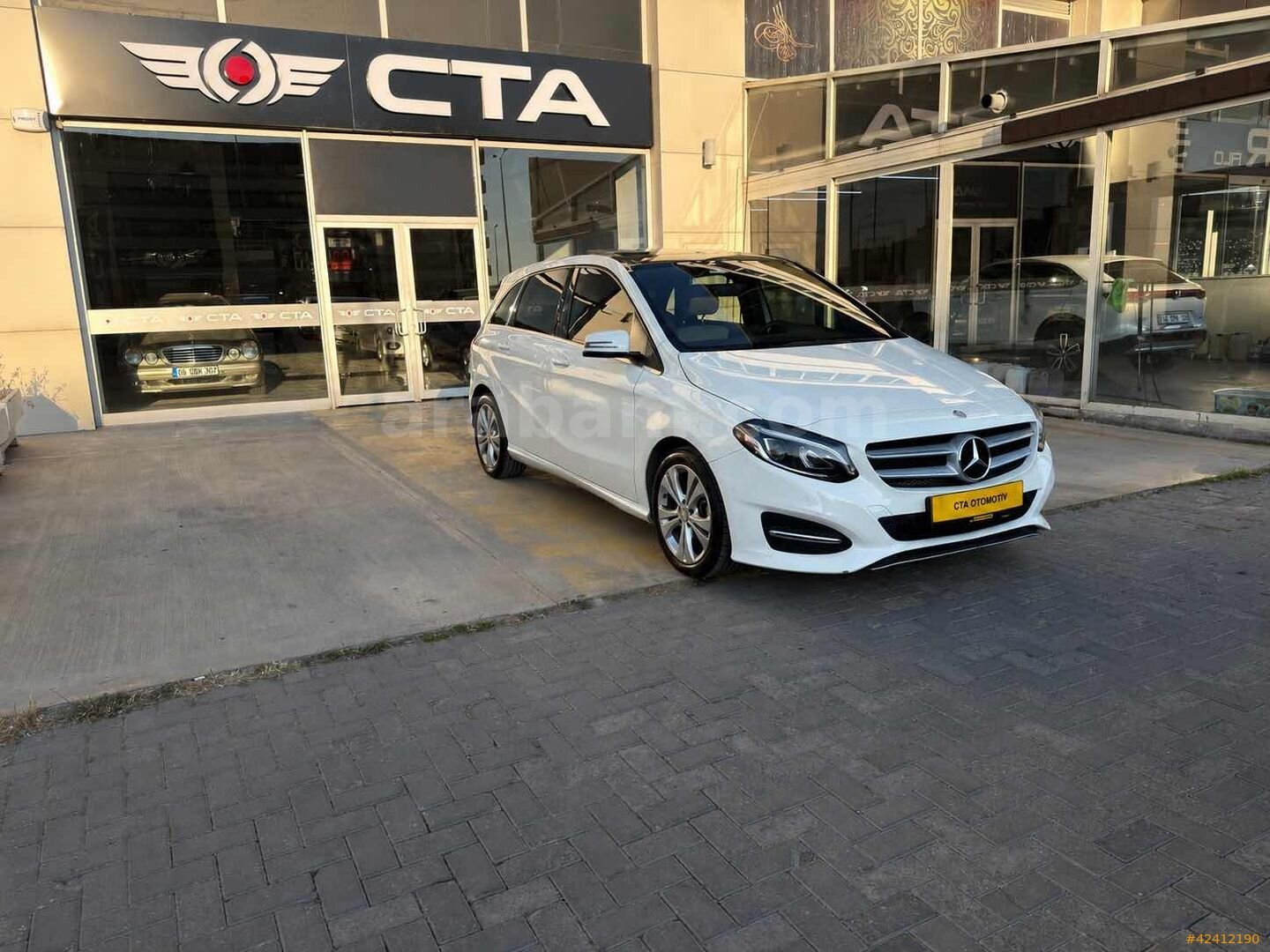 Galeriden Mercedes - Benz B 180 CDI BlueEFFICIENCY Urban 2015 Model Ankara 102.000 km Beyaz 3