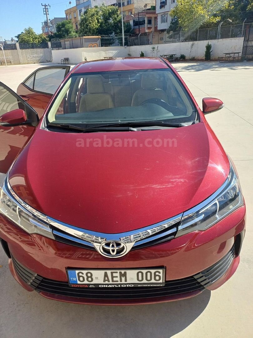 Sahibinden Toyota Corolla 1.33 Life 2017 Model Osmaniye 110.000 km Kırmızı 7