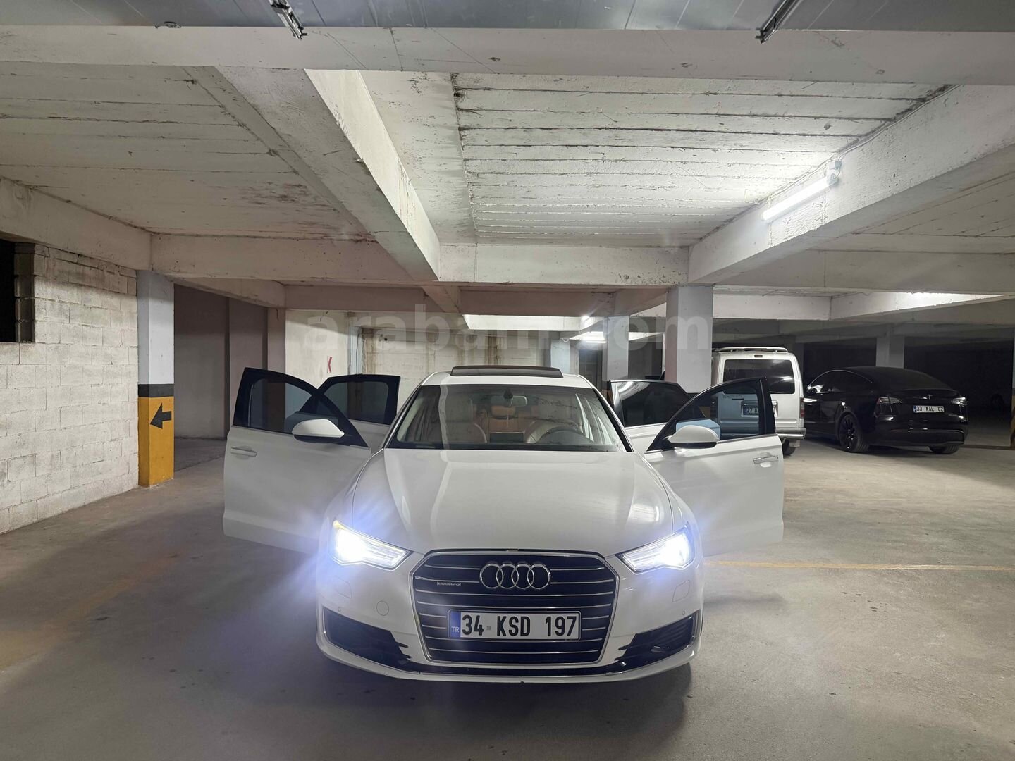 Sahibinden Audi A6 Sedan 2.0 TDI Quattro 2016 Model Şanlıurfa 210.000 km Beyaz 2