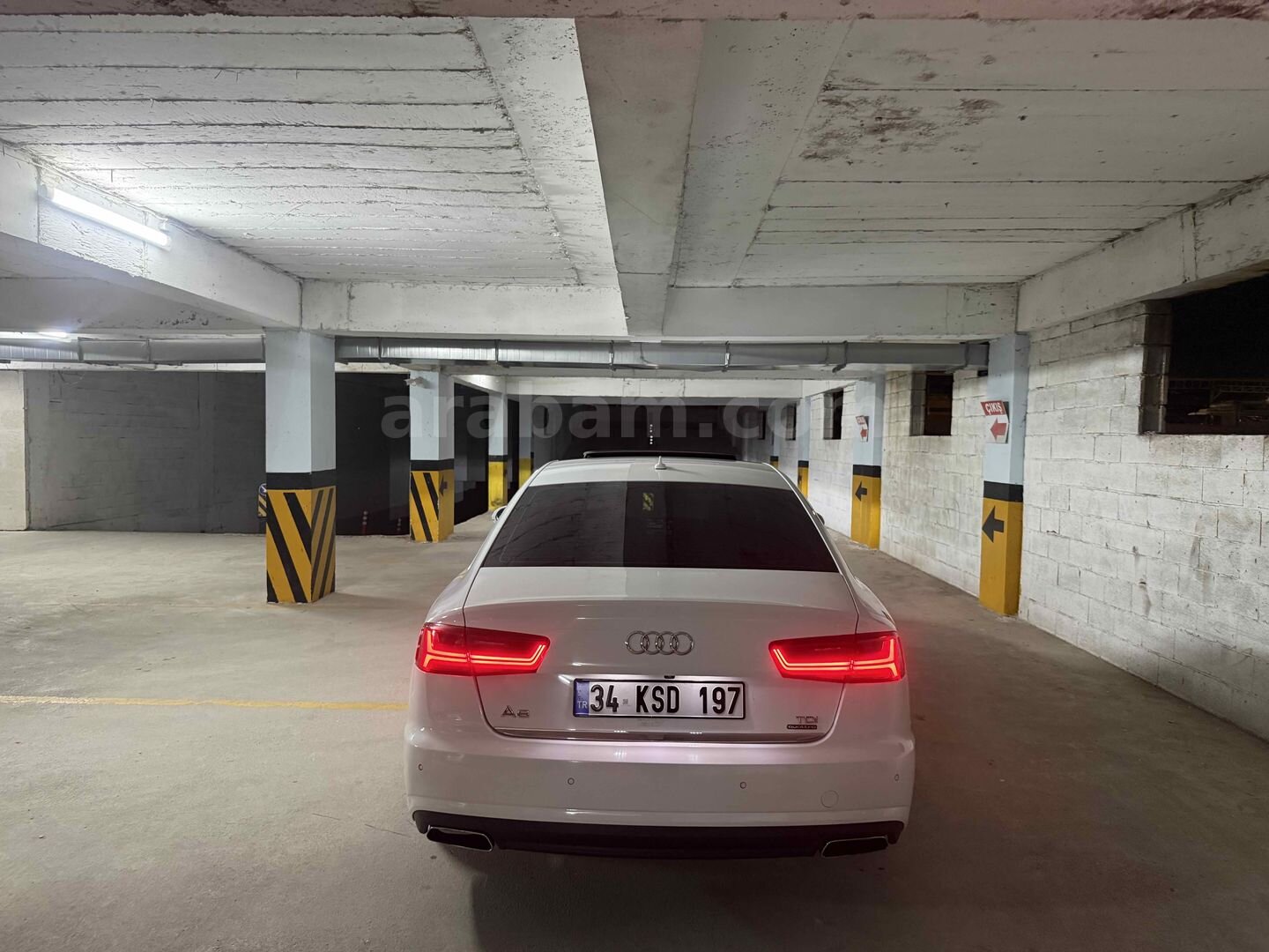 Sahibinden Audi A6 Sedan 2.0 TDI Quattro 2016 Model Şanlıurfa 210.000 km Beyaz 3