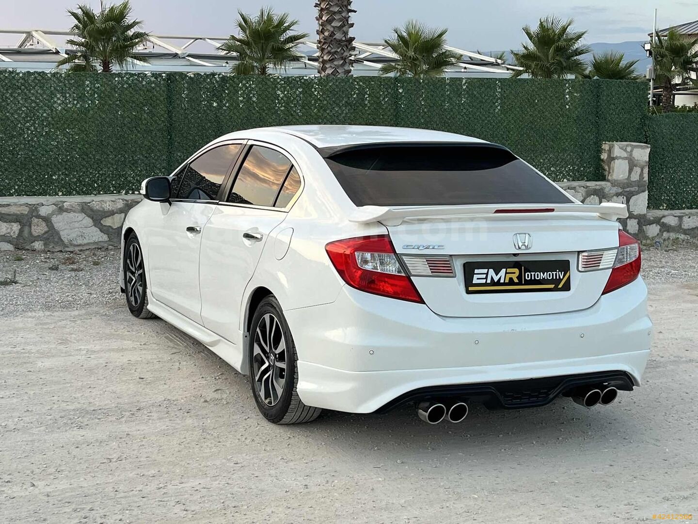 Galeriden Honda Civic 1.6i VTEC Eco Elegance 2015 Model Denizli 179.000 km Beyaz 5