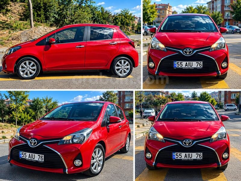 Sahibinden Toyota Yaris 1.33 Fun Special 2015 Model İstanbul 114.000 km Kırmızı