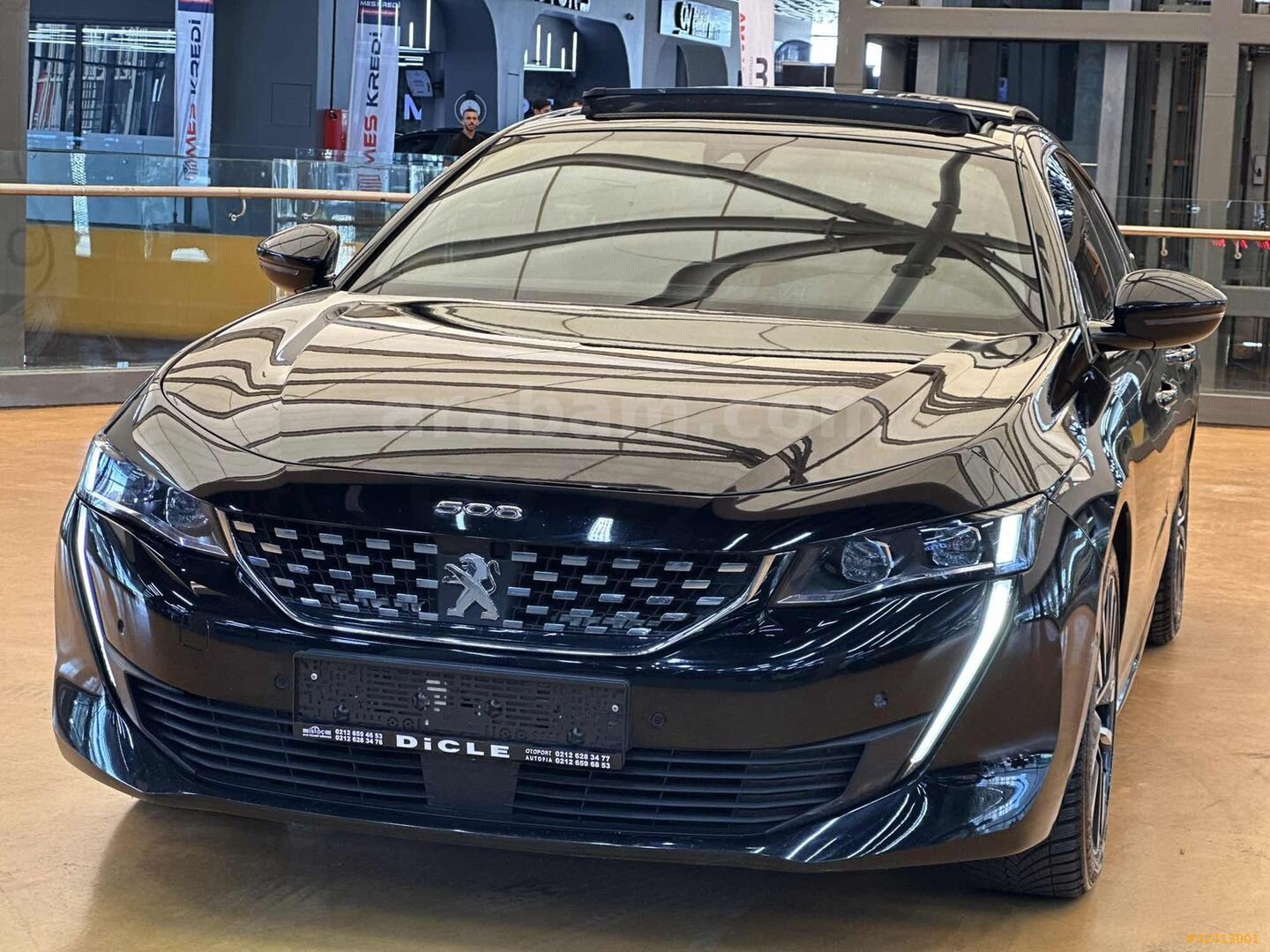 Galeriden Peugeot 508 1.5 BlueHDI GT Selection 2021 Model İstanbul 105.000 km Siyah 3