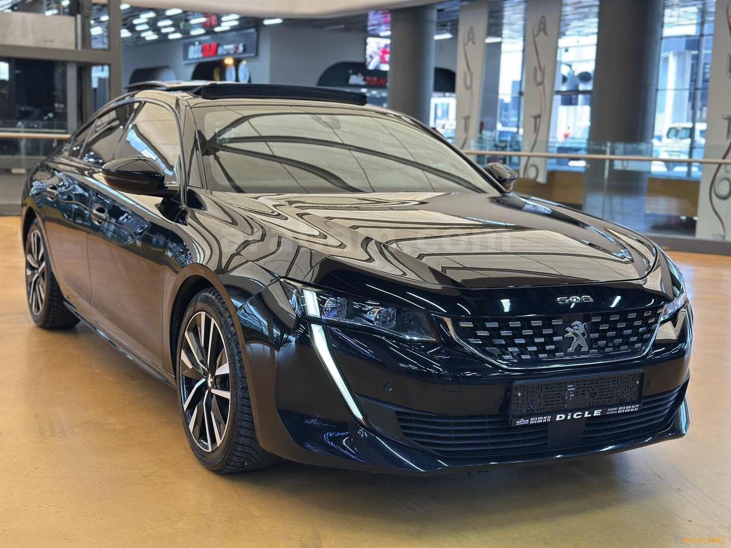 Galeriden Peugeot 508 1.5 BlueHDI GT Selection 2021 Model İstanbul 105.000 km Siyah 6