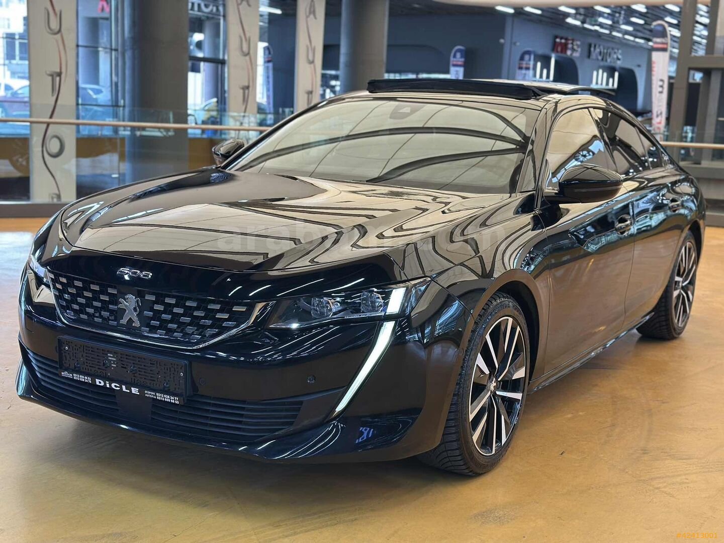 Galeriden Peugeot 508 1.5 BlueHDI GT Selection 2021 Model İstanbul 105.000 km Siyah 7