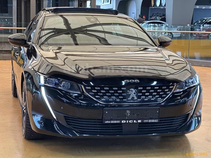 Galeriden Peugeot 508 1.5 BlueHDI GT Selection 2021 Model İstanbul 105.000 km Siyah