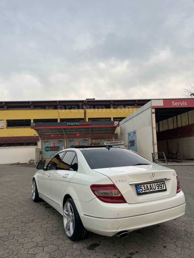 Sahibinden Mercedes - Benz C 220 CDI Avantgarde 2008 Model Rize 394.000 km Beyaz 7