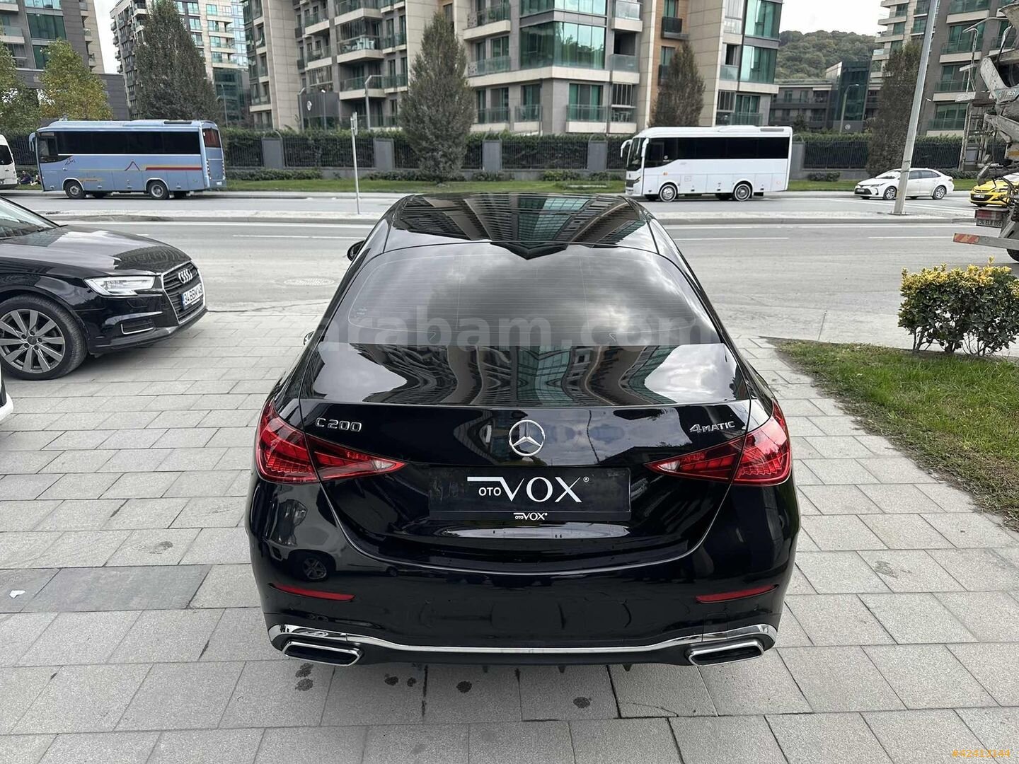 Galeriden Mercedes - Benz C 200 AMG 2023 Model İstanbul 25.000 km Siyah 6
