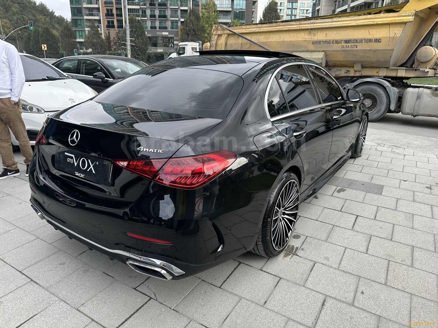 Galeriden Mercedes - Benz C 200 AMG 2023 Model İstanbul 25.000 km Siyah 7