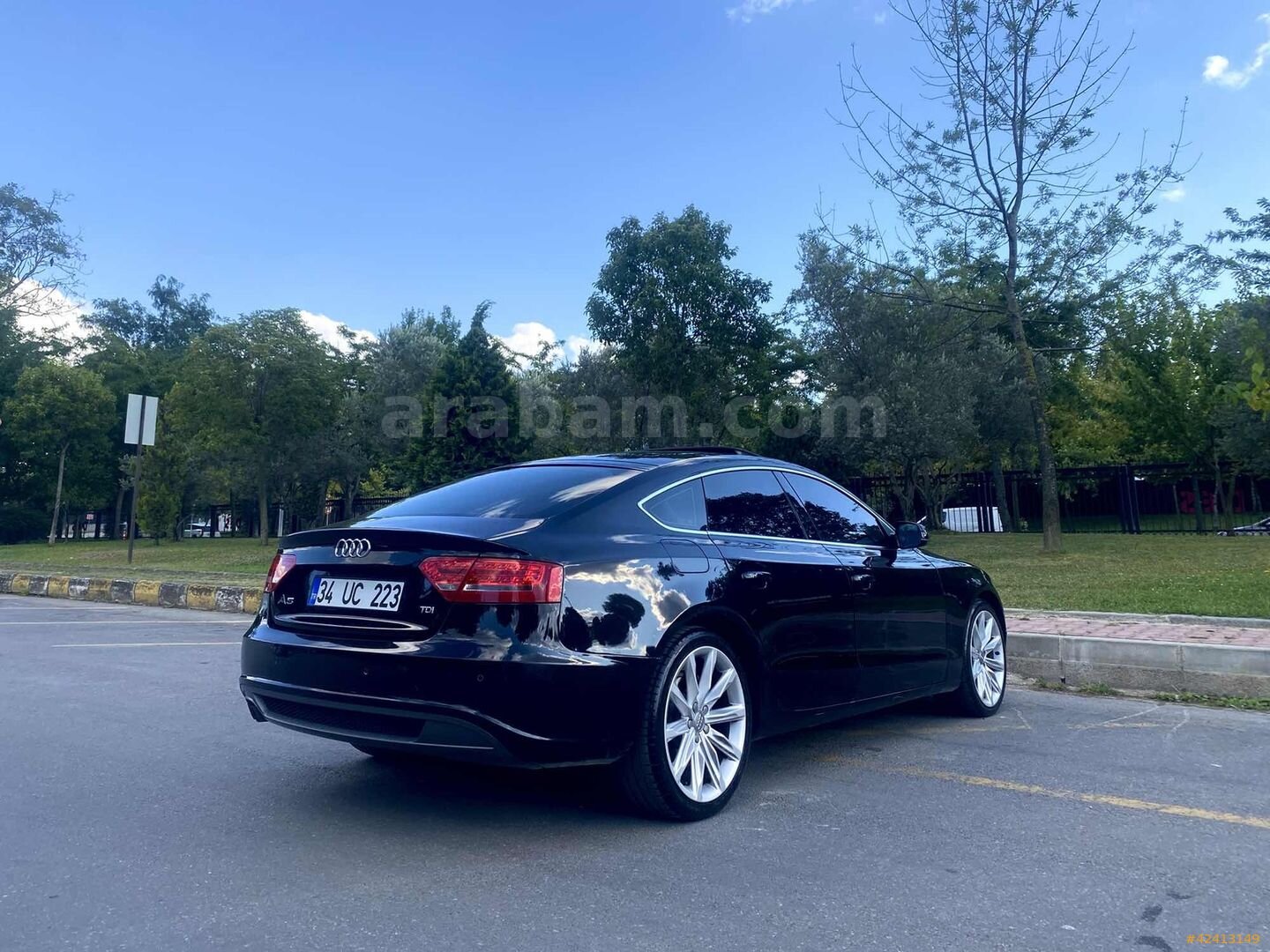 Galeriden Audi A5 Sportback 2.0 TDI 2011 Model İstanbul 165.000 km Siyah 7