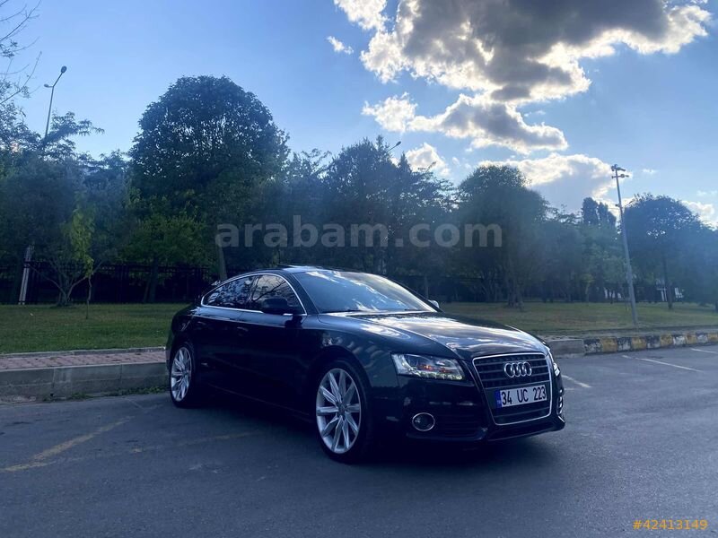 Galeriden Audi A5 Sportback 2.0 TDI 2011 Model İstanbul 165.000 km Siyah