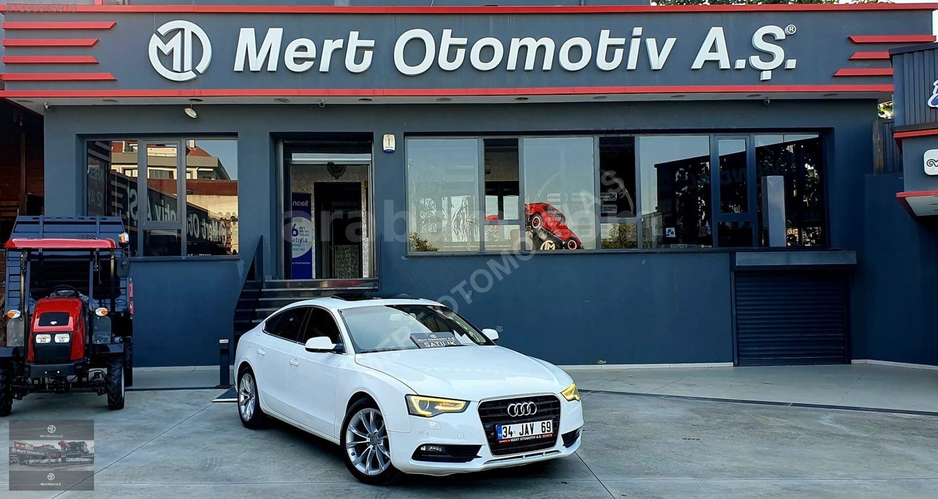 Galeriden Audi A5 Sportback 2.0 TDI 2014 Model İstanbul 335.000 km Beyaz 1