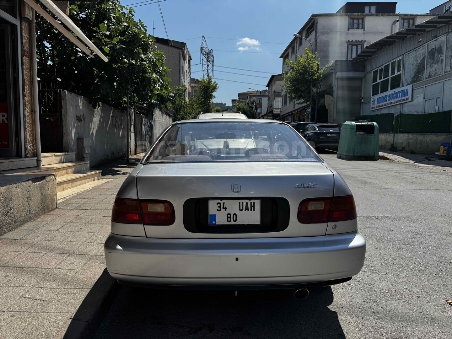 Sahibinden Honda Civic 1.5 EX 1993 Model İstanbul 317.000 km Gri (Gümüş) 2