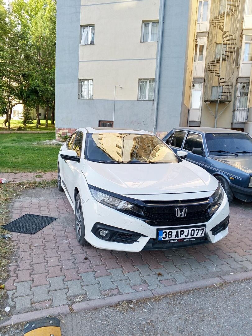 Sahibinden Honda Civic 1.6i VTEC Executive 2017 Model Kayseri 191.000 km Beyaz 2