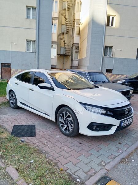 Sahibinden Honda Civic 1.6i VTEC Executive 2017 Model Kayseri 191.000 km Beyaz