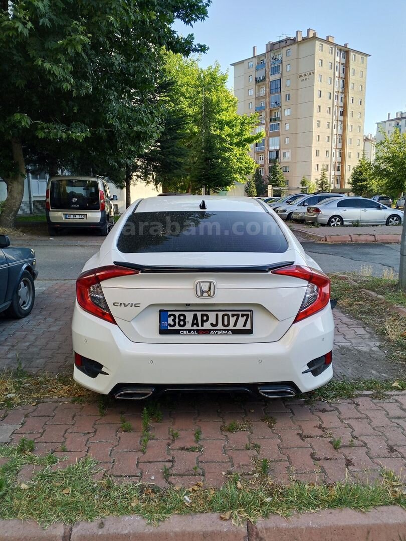 Sahibinden Honda Civic 1.6i VTEC Executive 2017 Model Kayseri 191.000 km Beyaz 4