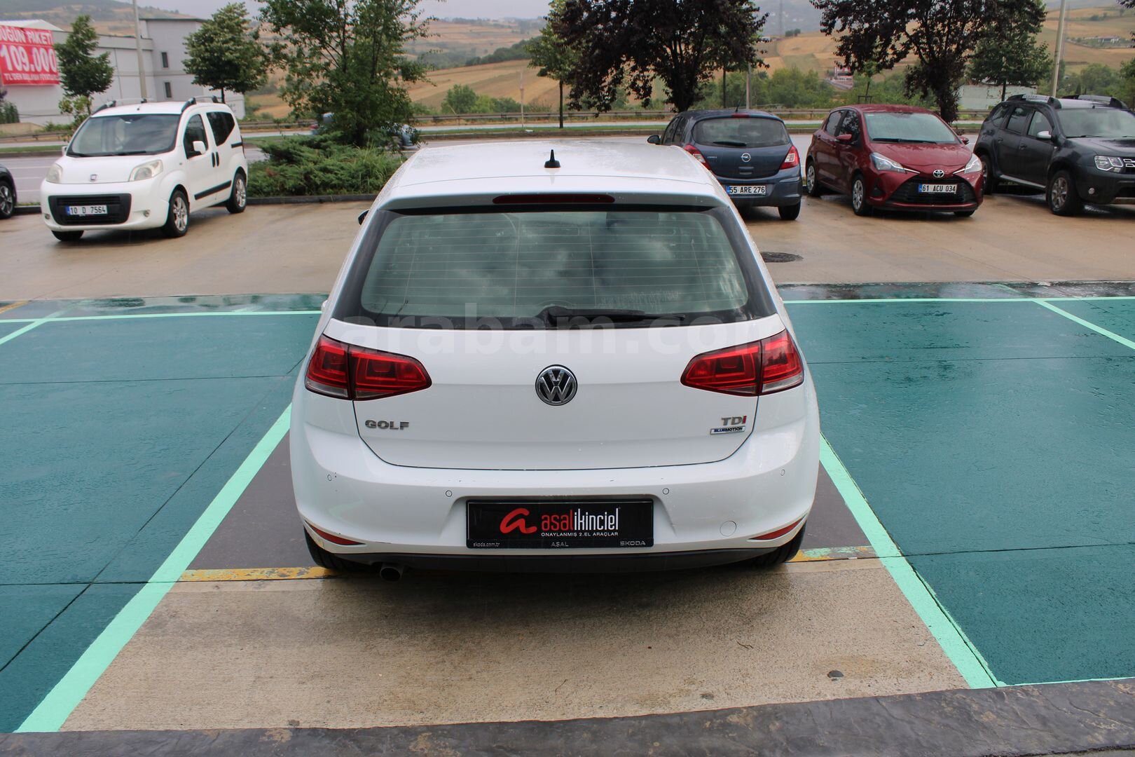 Galeriden Volkswagen Golf 1.6 TDi Comfortline 2016 Model Samsun 204.367 km Beyaz 5