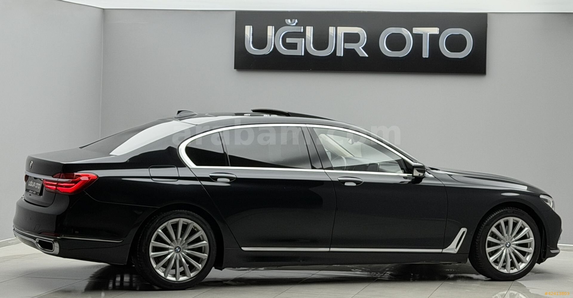 Galeriden BMW 7 Serisi 730i Long Pure Excellence 2017 Model İzmir 146.000 km Siyah 6