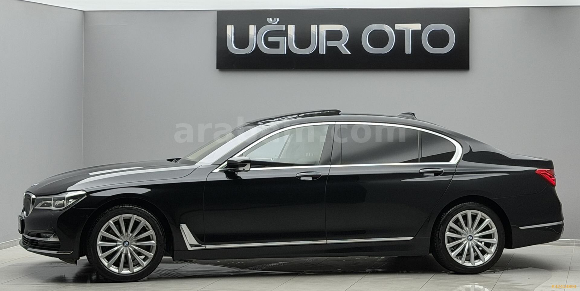 Galeriden BMW 7 Serisi 730i Long Pure Excellence 2017 Model İzmir 146.000 km Siyah 1