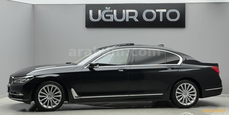 Galeriden BMW 7 Serisi 730i Long Pure Excellence 2017 Model İzmir 146.000 km Siyah