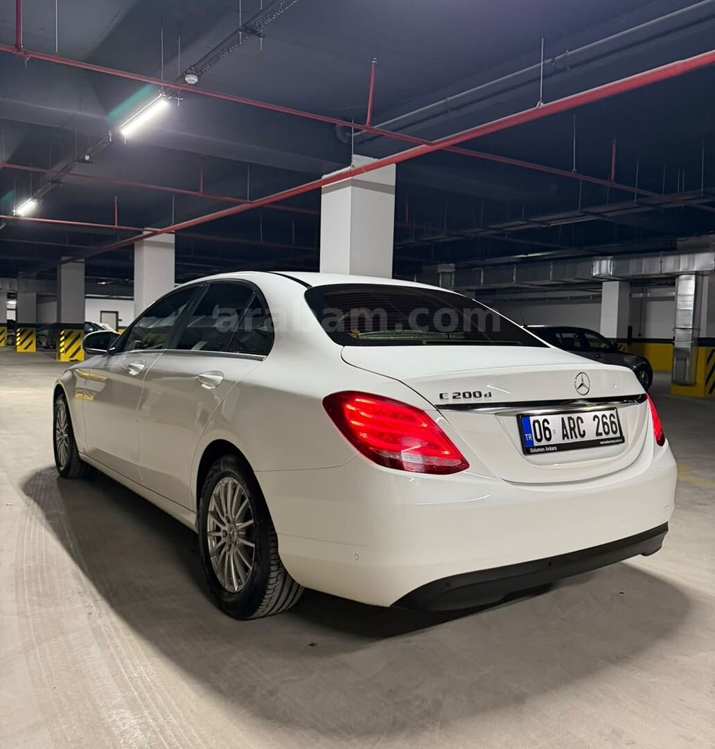 Sahibinden Mercedes - Benz C 200 D Comfort 2017 Model Ankara 127.000 km Beyaz 5