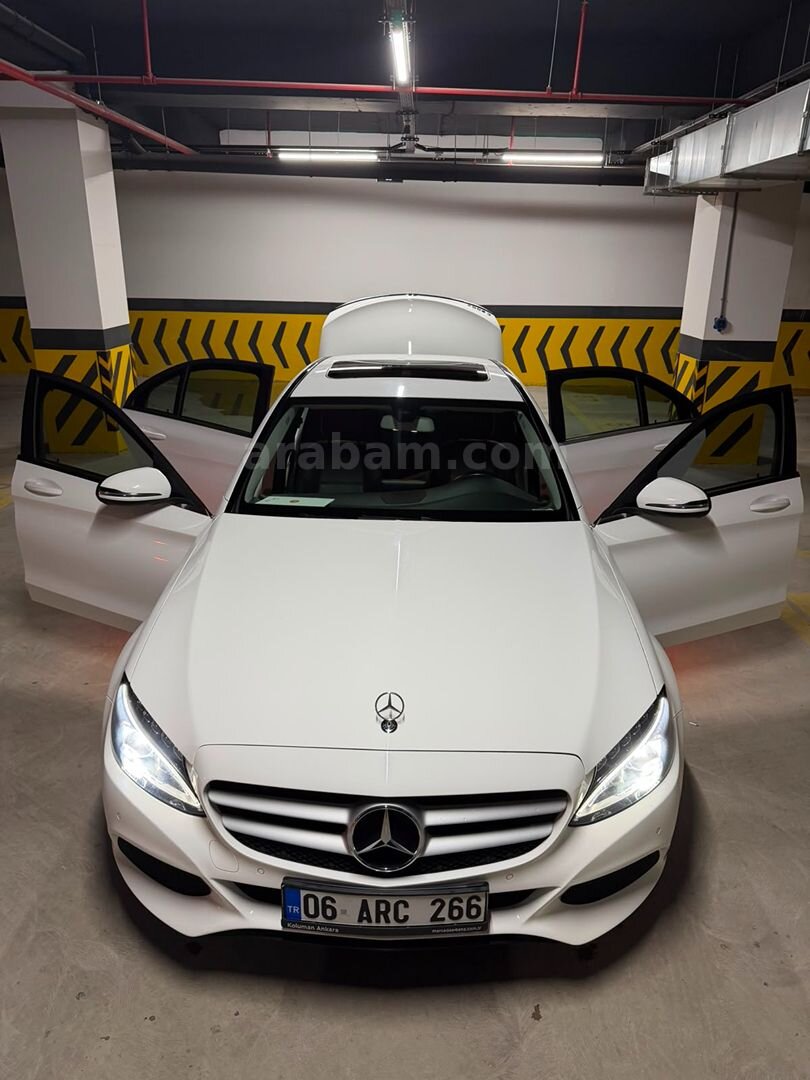 Sahibinden Mercedes - Benz C 200 D Comfort 2017 Model Ankara 127.000 km Beyaz 1