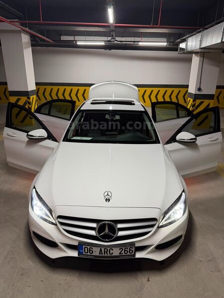 Sahibinden Mercedes - Benz C 200 D Comfort 2017 Model Ankara 127.000 km Beyaz