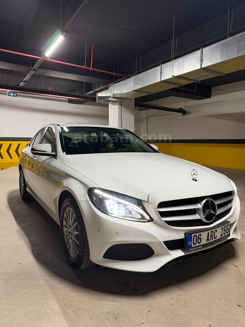 Sahibinden Mercedes - Benz C 200 D Comfort 2017 Model Ankara 127.000 km Beyaz 4