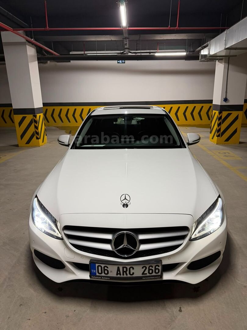 Sahibinden Mercedes - Benz C 200 D Comfort 2017 Model Ankara 127.000 km Beyaz 2
